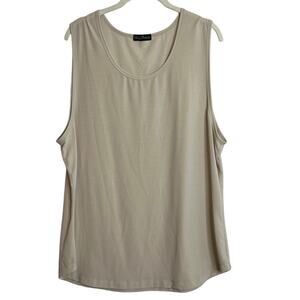 Hemp Momma Womens Tank Top Size XL Light Beige